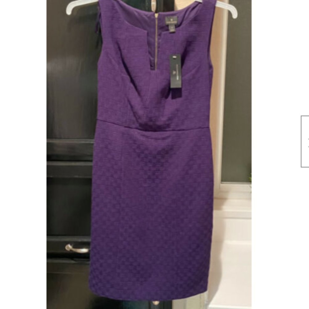 Purple Worthington Bodicon Dress Size 4